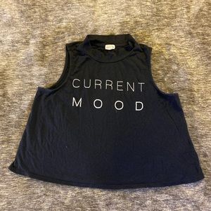 ‘Current Mood’ Sleeveless Top